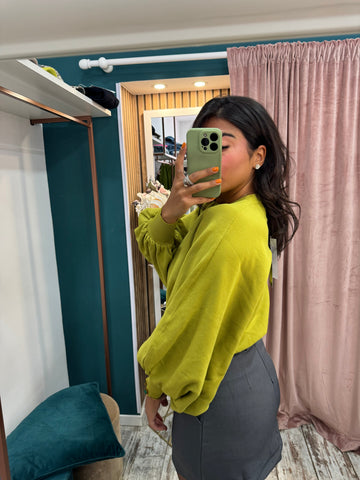 Maglia verde acido