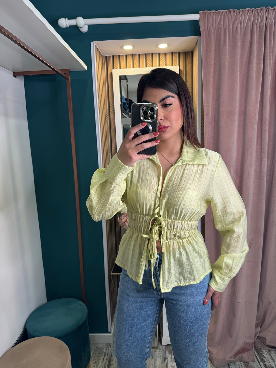 Camicia Rossella verde