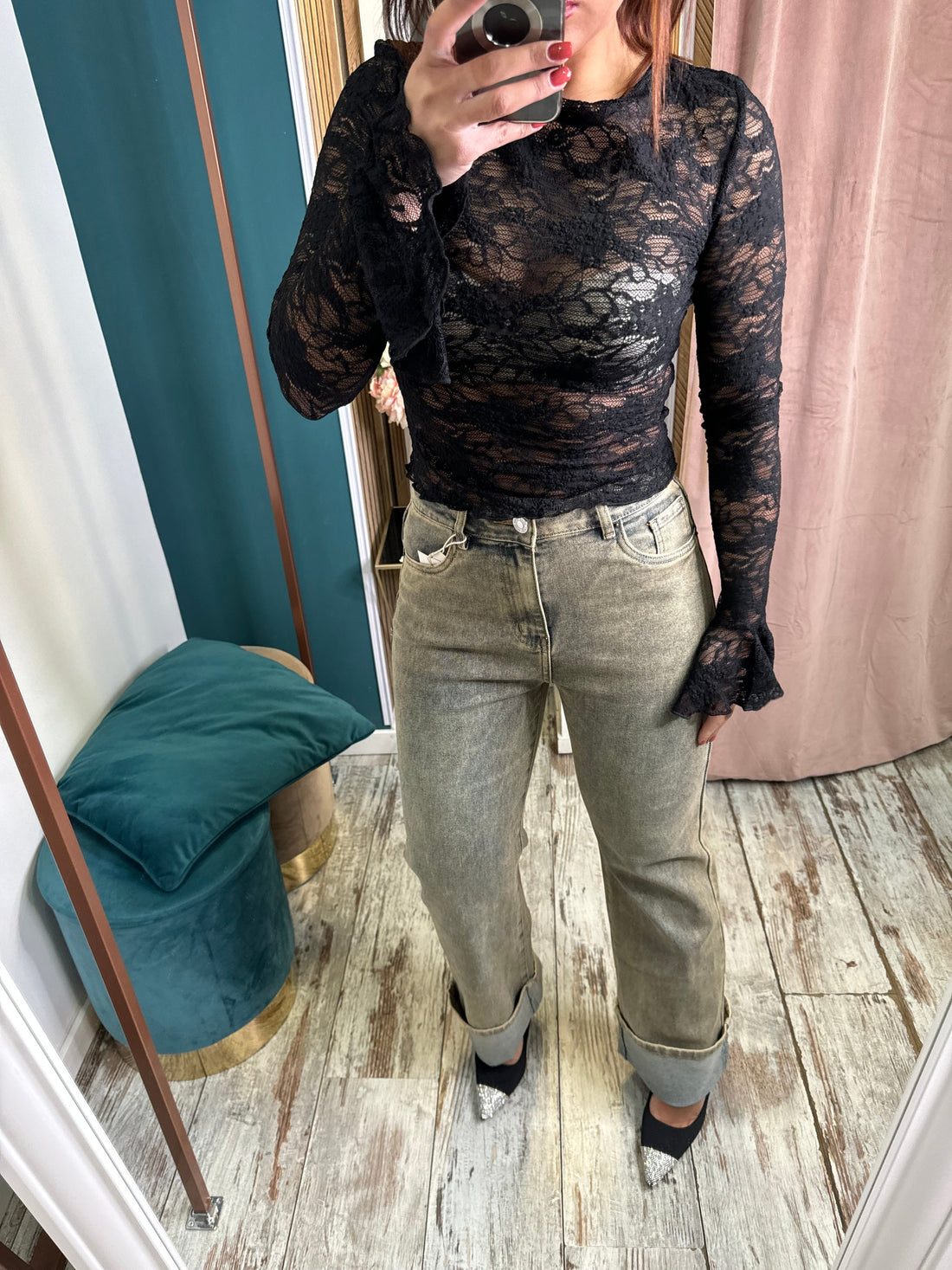 Jeans sabbiato
