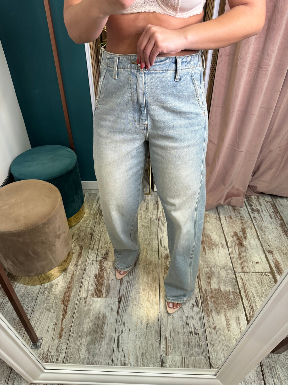 Jeans sabbiato