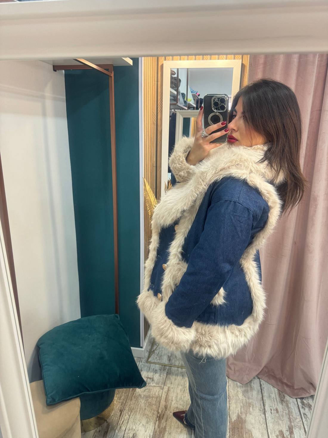 Bomber denim ecofour
