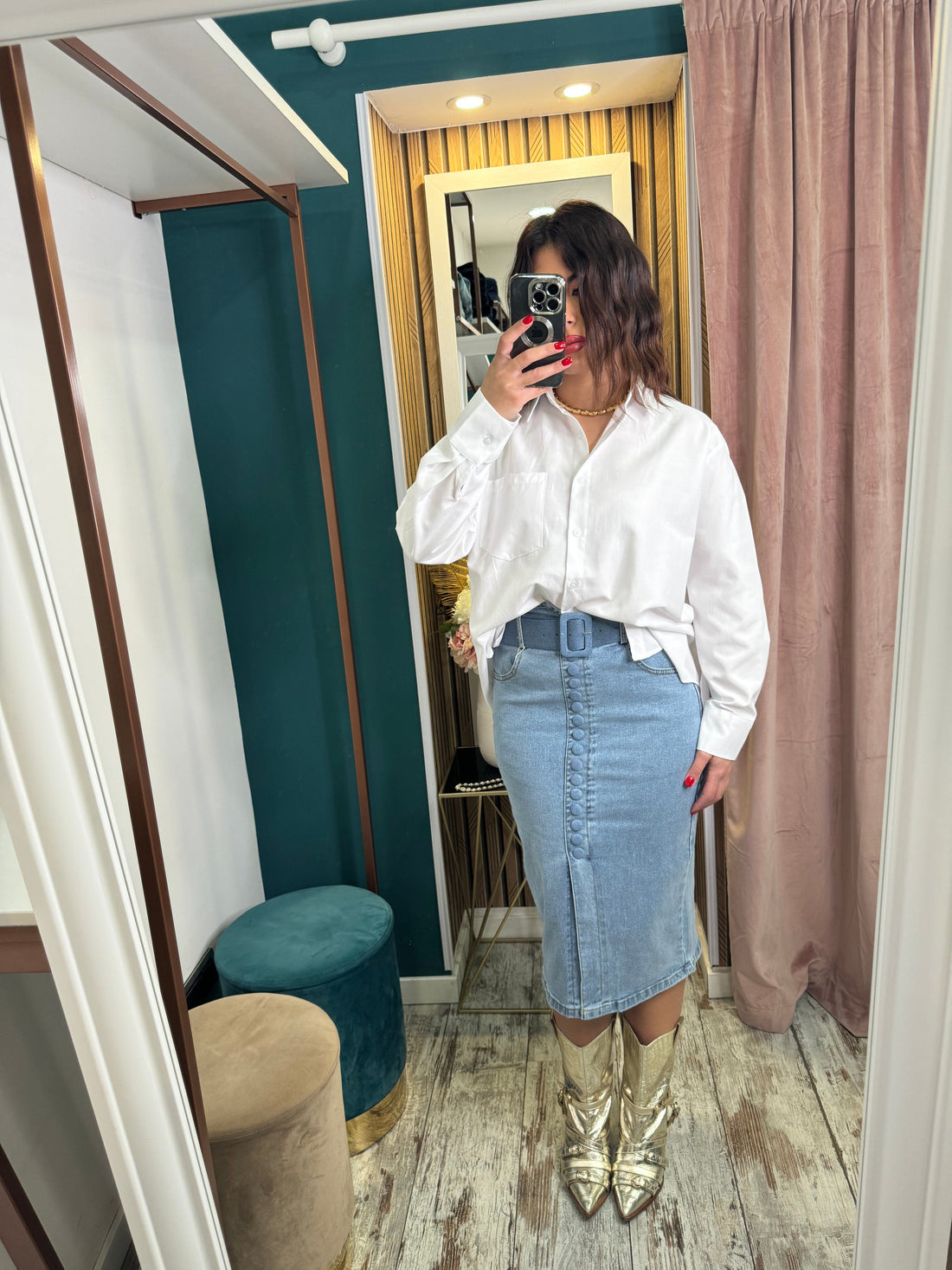 Camicia basic bianca
