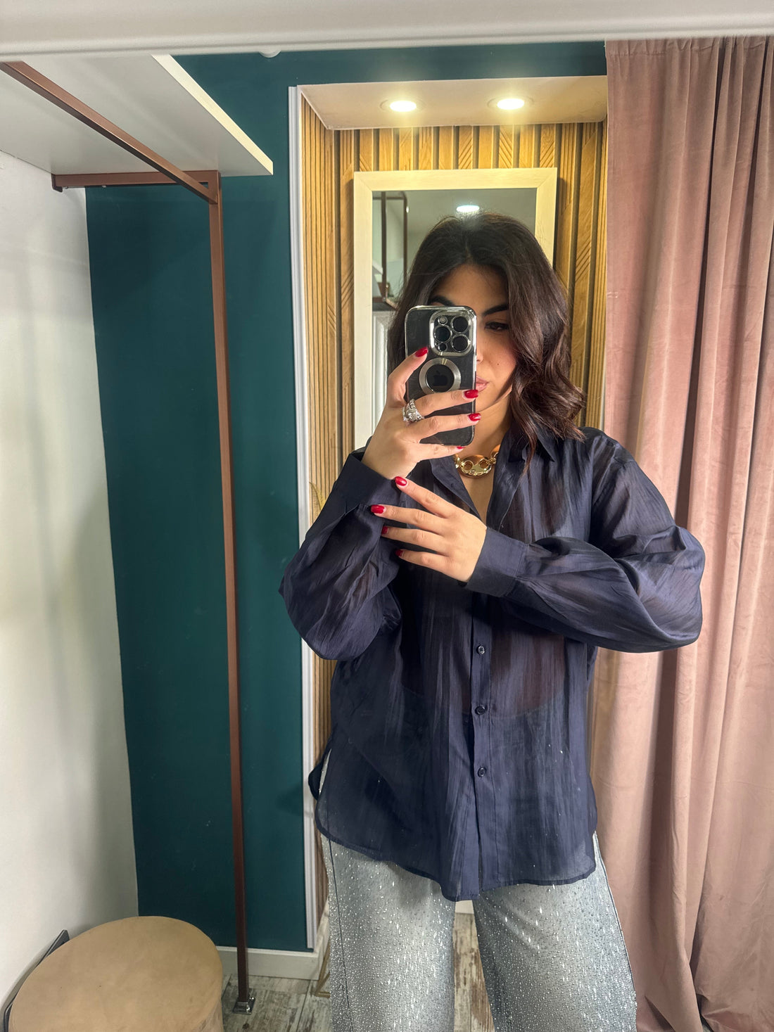 Camicia velata